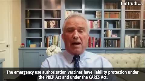 RFK JR ON VACCINES LIABILITY: "THEY KNOW THIS IS GOING TO KILL AND INJURE A HUGE NUMBER OF CHILDREN"