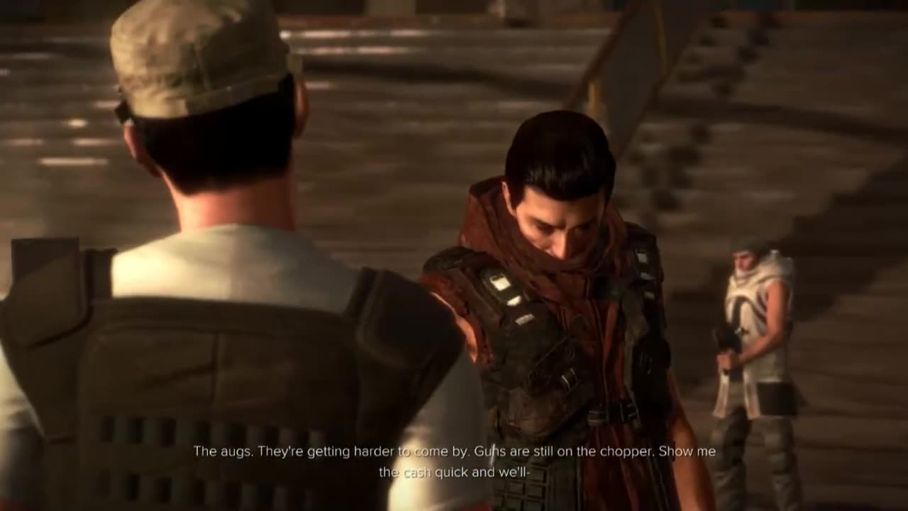 Singh & Shepard Being Ambushed By Gold Musks Vs Interpol Team Deus Ex Mankind Divided Gameplay