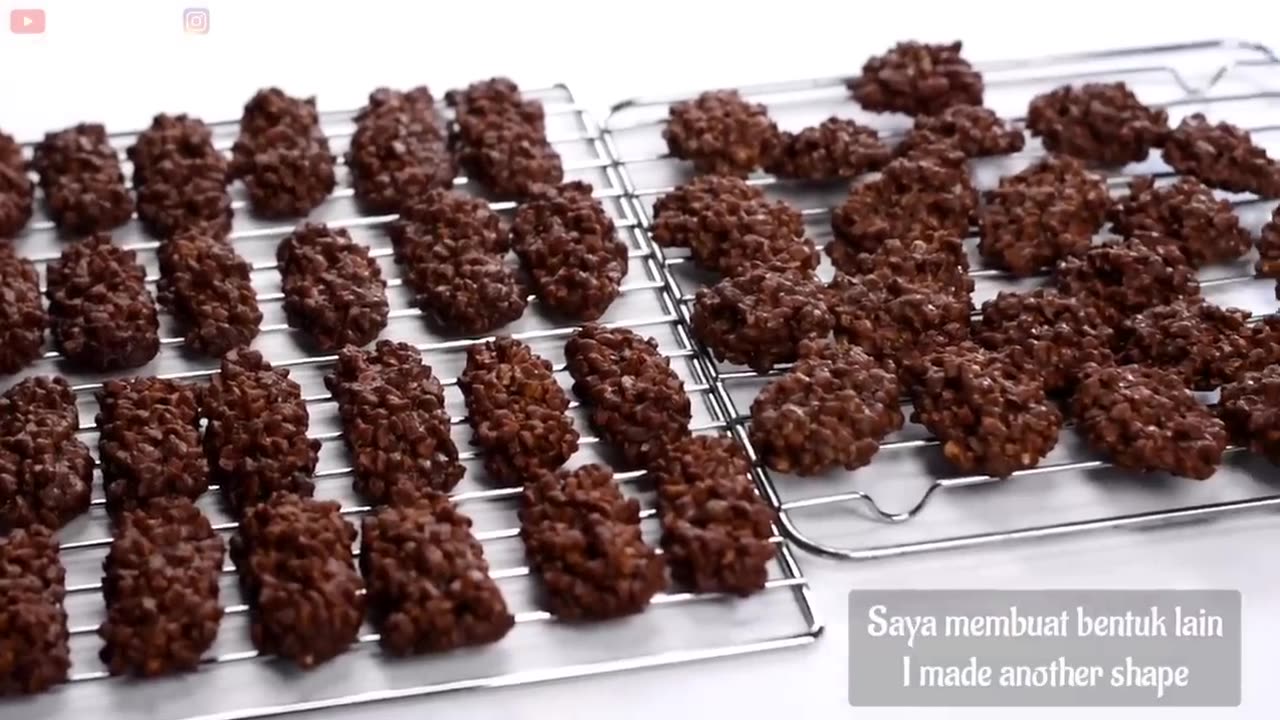 No Flour, No Chocolate, No Butter. Simple And Easy Crunchy Choco Snack!!!