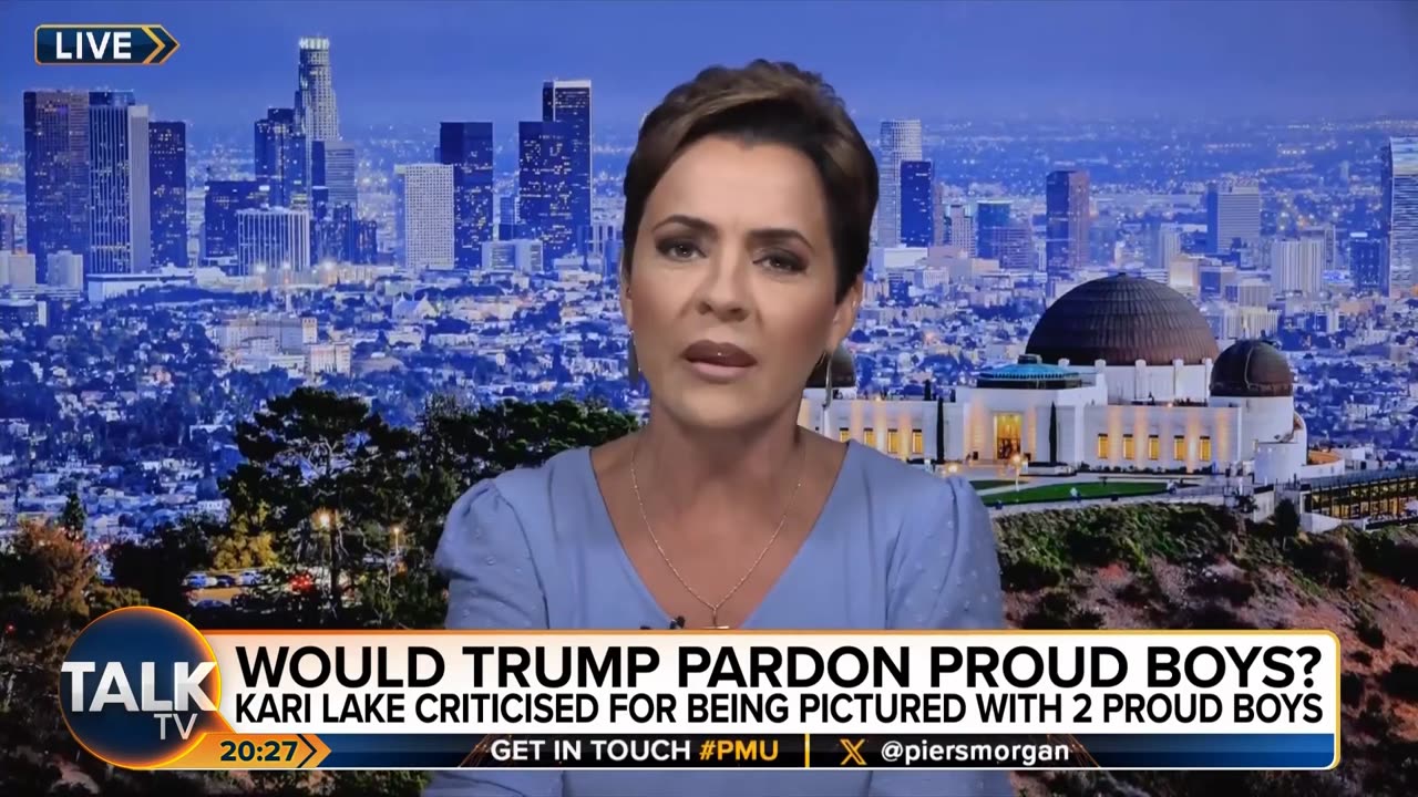 Kari Lake puts Piers Morgan in his place when he tries to compare Donald Trump to Hillary Clinton: