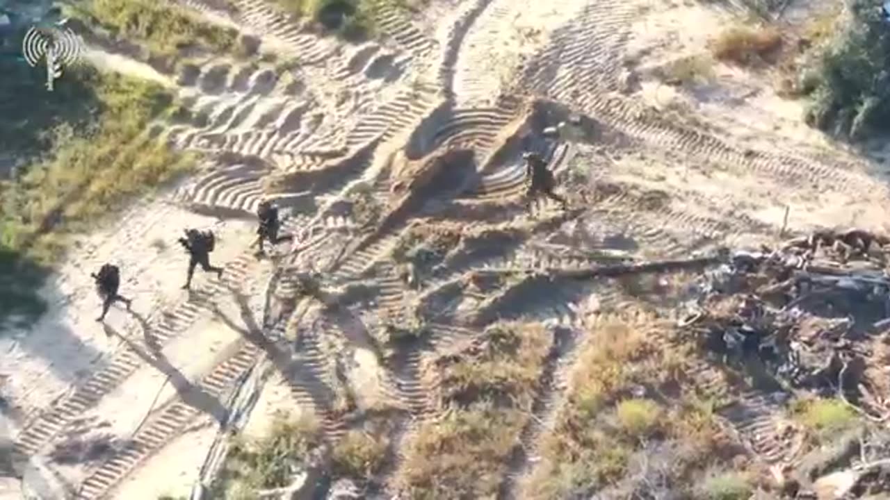 IDF soldiers of the Nahal Brigade's combat team in the Gaza Strip: