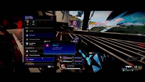 GRINDING APEX LEGENDS VAPING MY ASS OFF & GETTING KILLED !