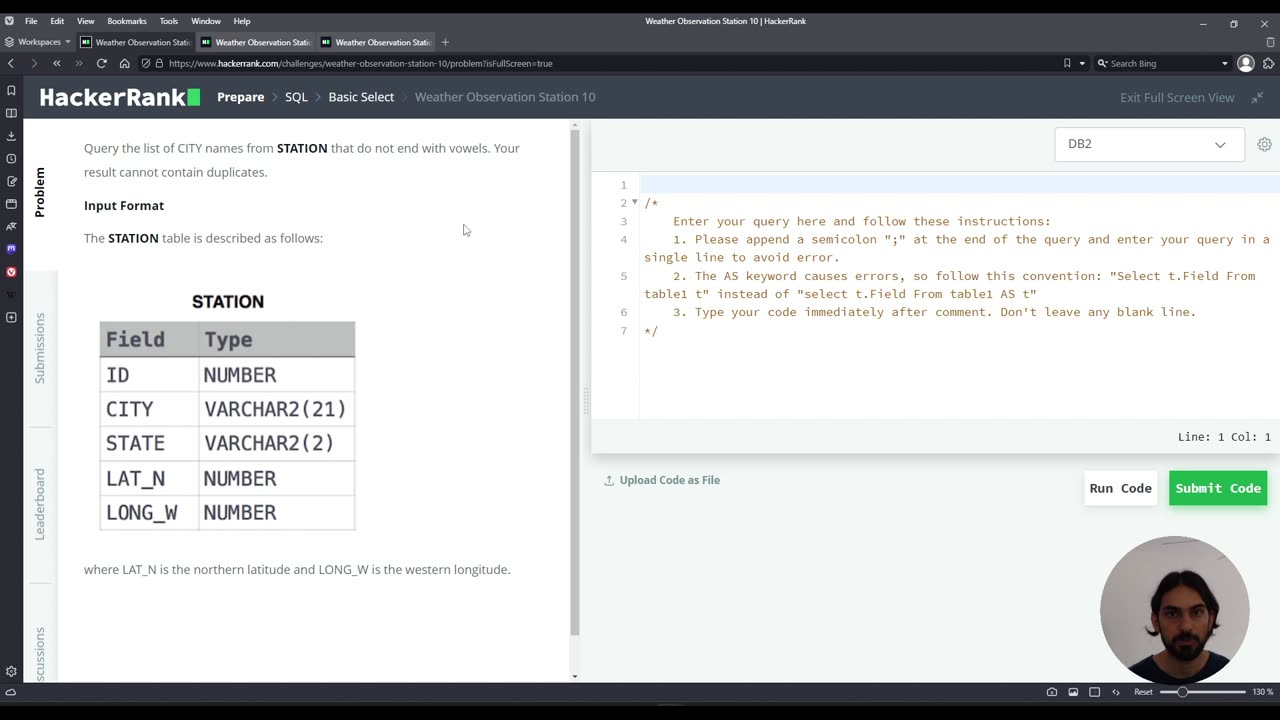 Weather Observation Station 10 | SQL Basic Select | HackerRank Solution