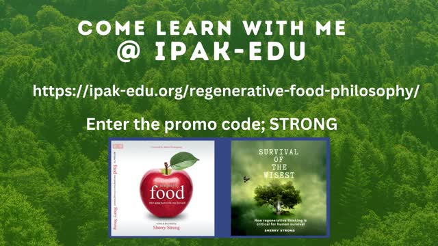 Regenerative Food Philosophy at IPAK University Course Overview