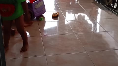 Kids cleaning