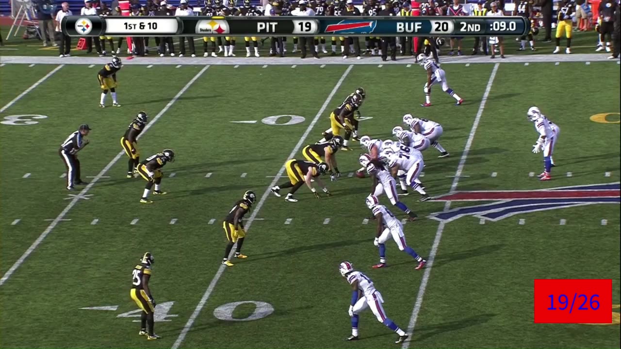 2015 Tyrod Taylor Preseason Passing