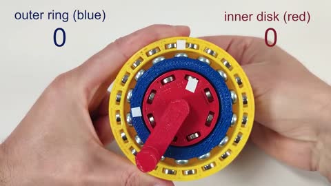 Speed Multiplier Magnetic Gear _ Magnetic Games