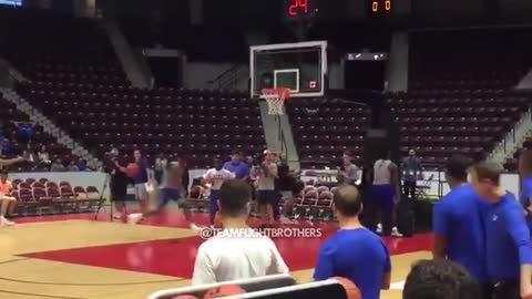 ZION WILLIAMSON DUNKS from BEHIND THE FREE THROW LINE (4 Angles)