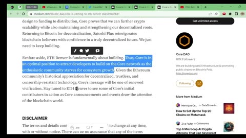 CORE IN ETH DENVER | BTCF LISTING DATE | ETH