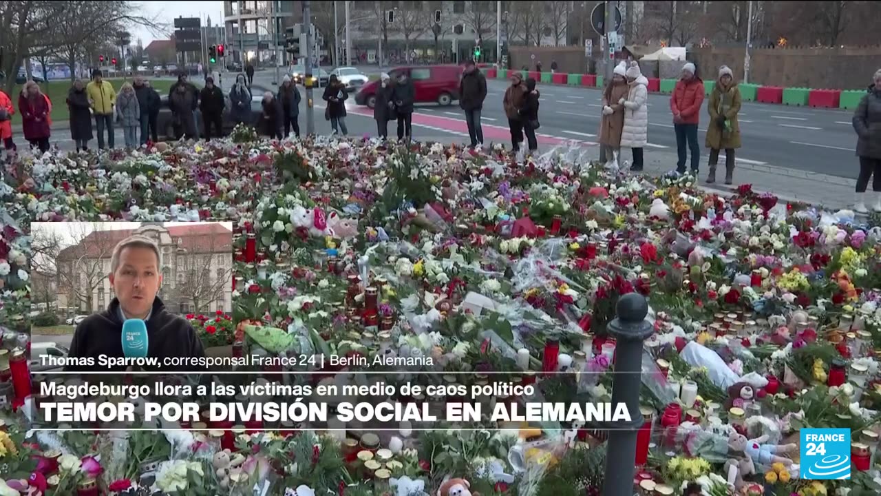 Informe desde Berlín: temor por división social en Alemania tras atropellamiento múltiple