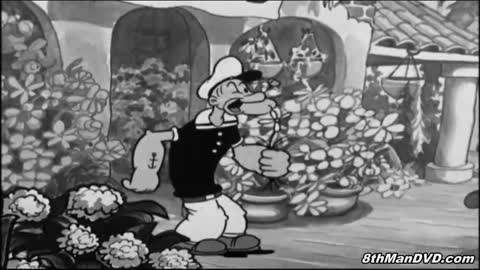 POPEYE THE SAILOR MAN: Blow Me Down! (1933) (Remastered) (HD 1080p) | William Costello