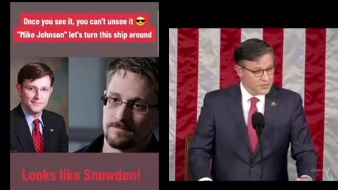 IS MIKE JOHNSON / EDWARD SNOWDEN