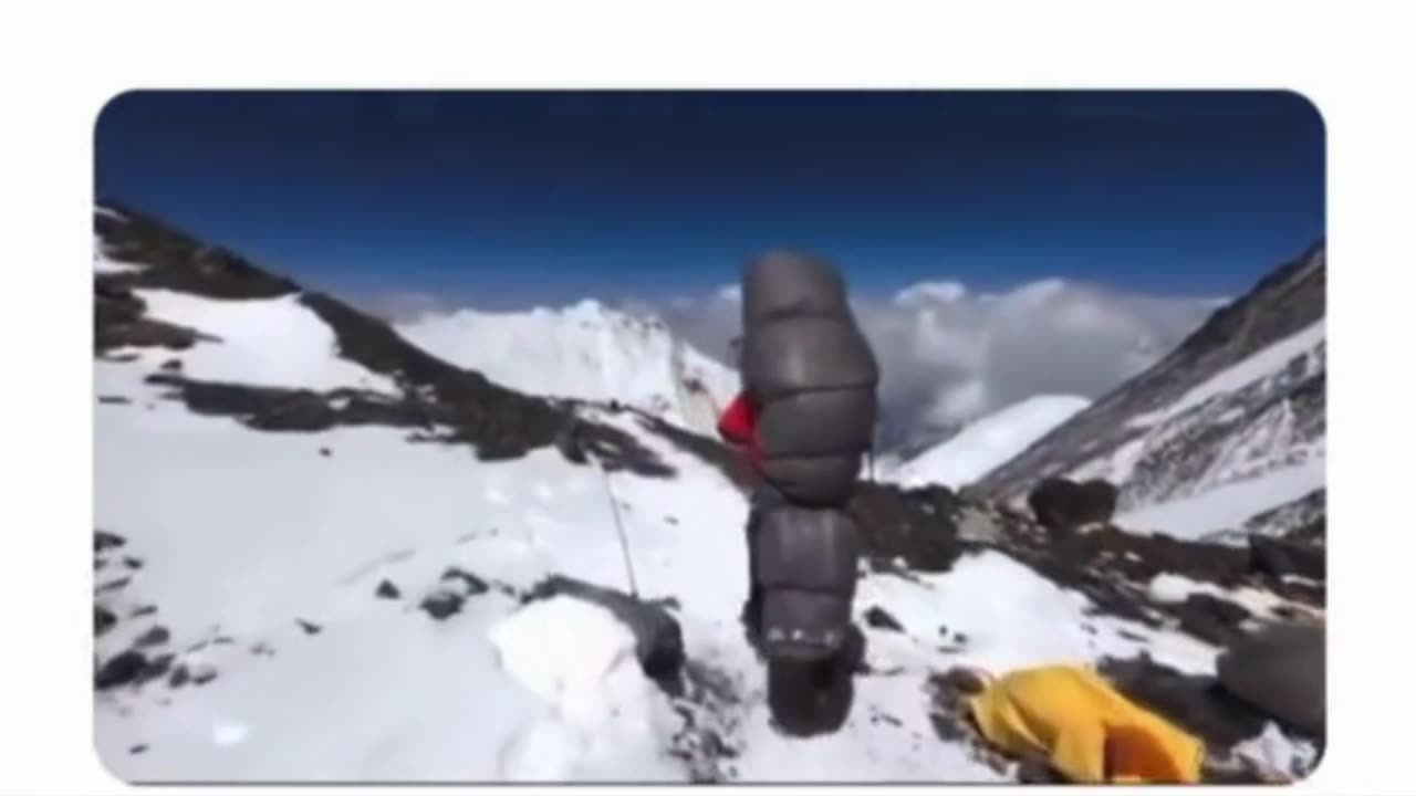 Mountain climber is saved! ❤️🏔️