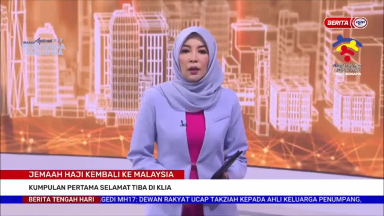 18 JULAI 2022 – BERITA TGH HARI – JEMAAH HAJI KEMBALI KE MALAYSIA