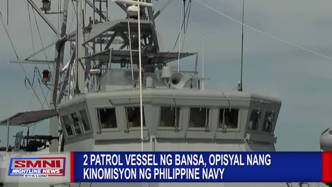 2 patrol vessel ng bansa, opisyal nang kinomisyon ng Philippine Navy