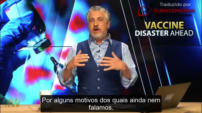 O virólogo e criador de vacinas Dr. Geert Vanden Bossche lançou o aviso.