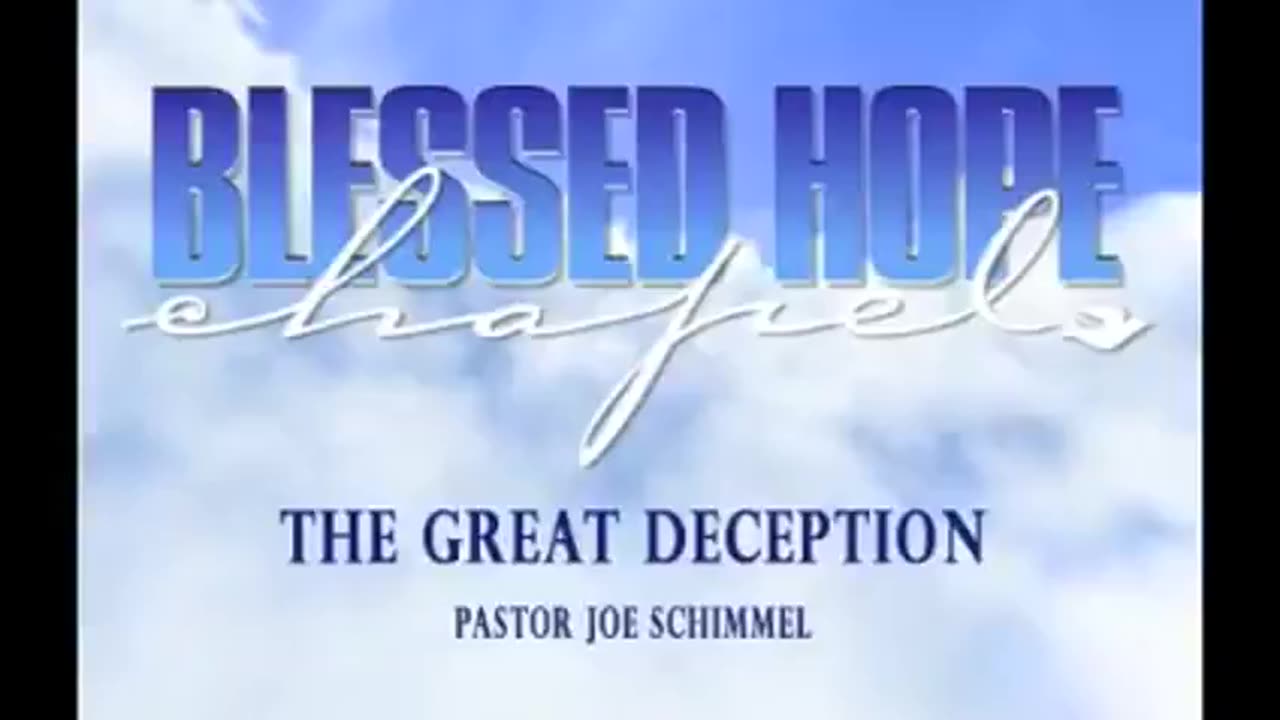 THE GREAT ''ONCE SAVED ALWAYS SAVED'' DECEPTION - PASTOR JOE SCHIMMEL