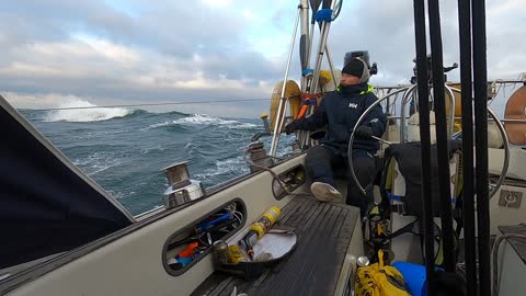 Utanför Borkum, tyskland