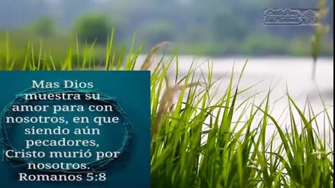 Mas Dios muestra su amor para con nosotros, en que siendo aún pecadores...