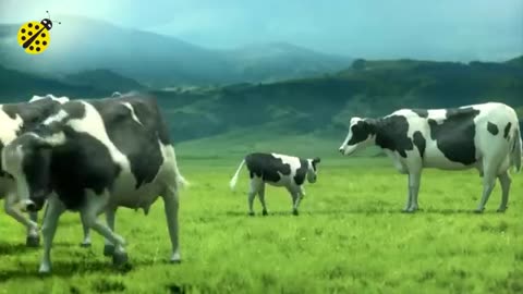 Funny Cow Dance ||Cow in the song || in the dance