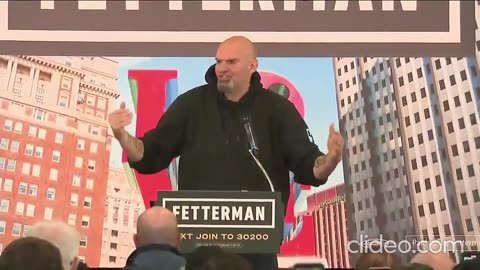 John Fetterman: When you're a literal sasquatch, top shelf is within reach