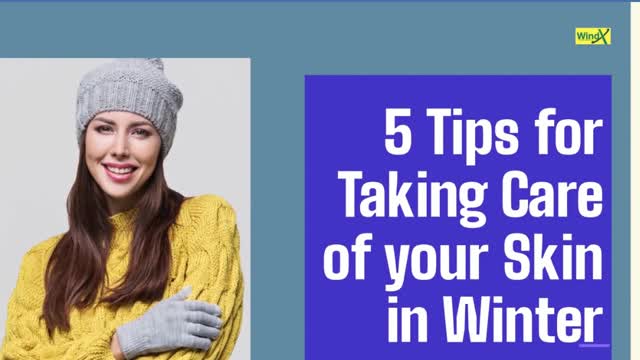 5 Tips for Taking care of your Skin in Winter | #Shorts1 | #skincare #winterskincare #skin