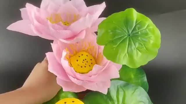 Paper Lotus Flower Tutorial