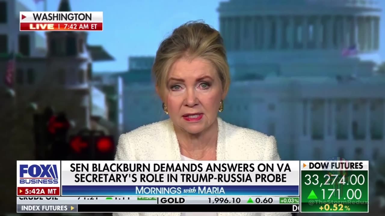 Marsha Blackburn Launched a Probe Obama’s Chief of Staff/Head of Biden’s VA