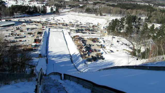 FRIDAY TRAINING AT THE PINE MOUNTAIN SKI JUMP (COC) | Jason Asselin