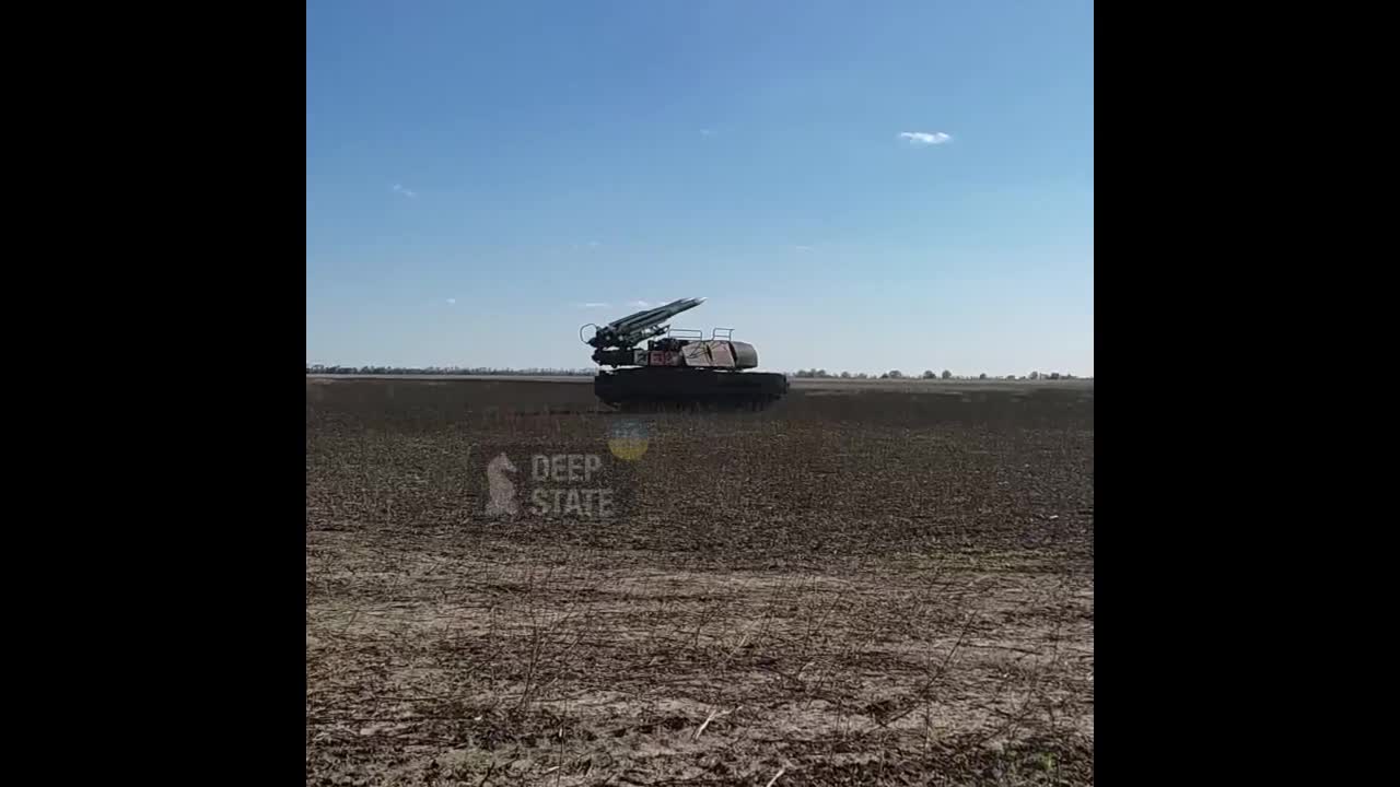 Ukrainian air defenses downing an Iranian "Shahed-136" kamikaze drone (reportedly)