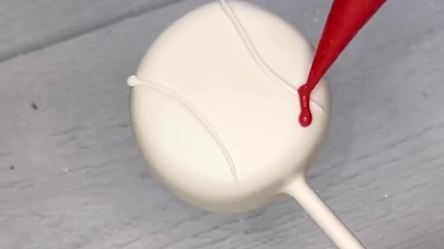 baseball cake pops