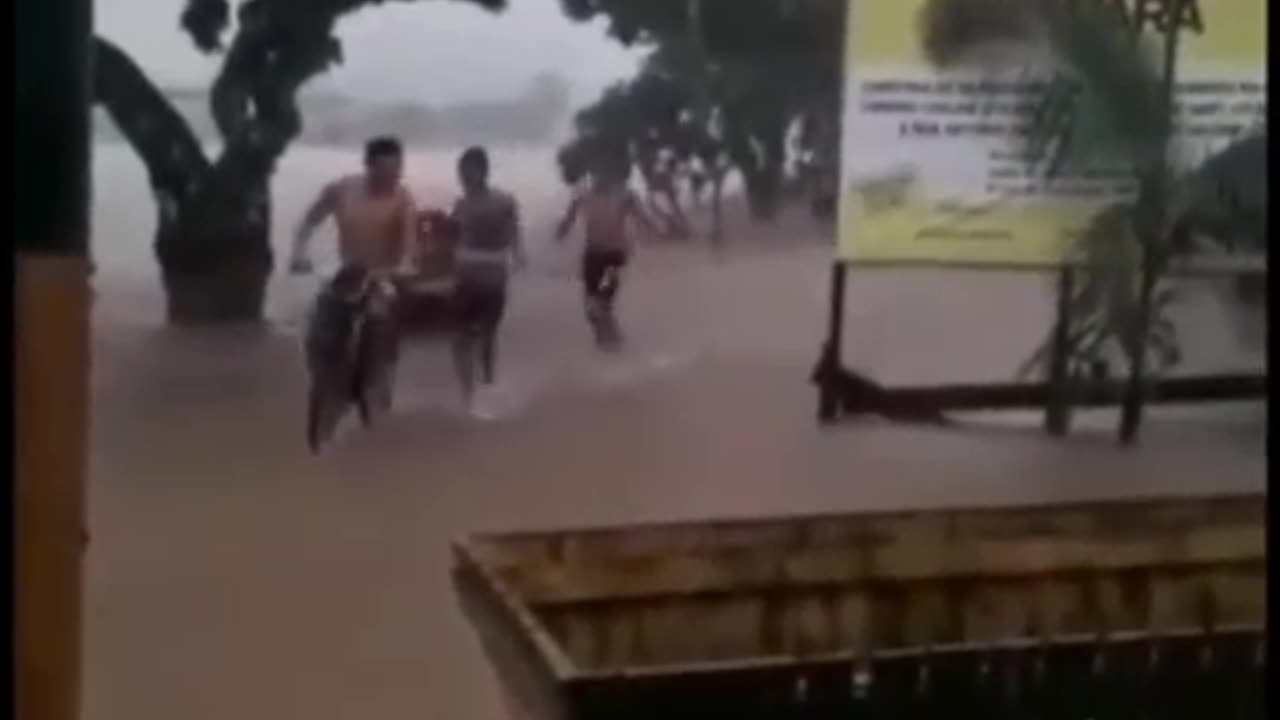 Funny incident during the flood