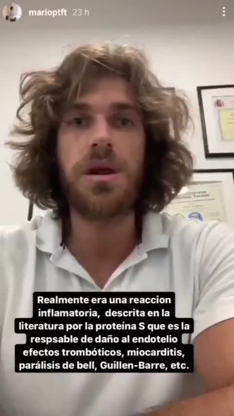 Los vacunados con efectos secundarios