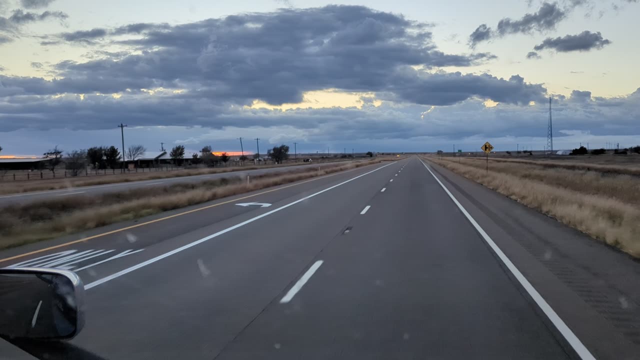 Sunset over N. Texas