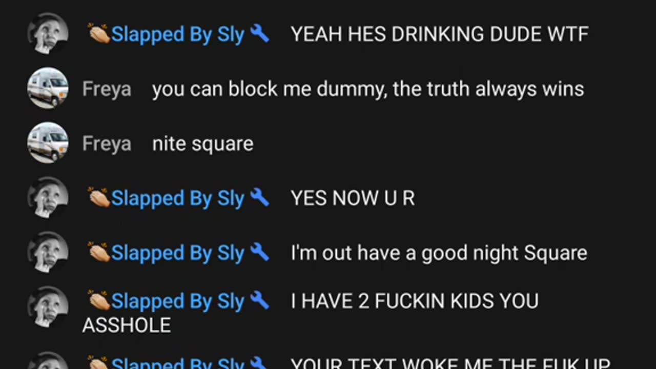 He's Still talking about my # and talking sh1t...I'm sponsoring who? oh you got a rude awakening