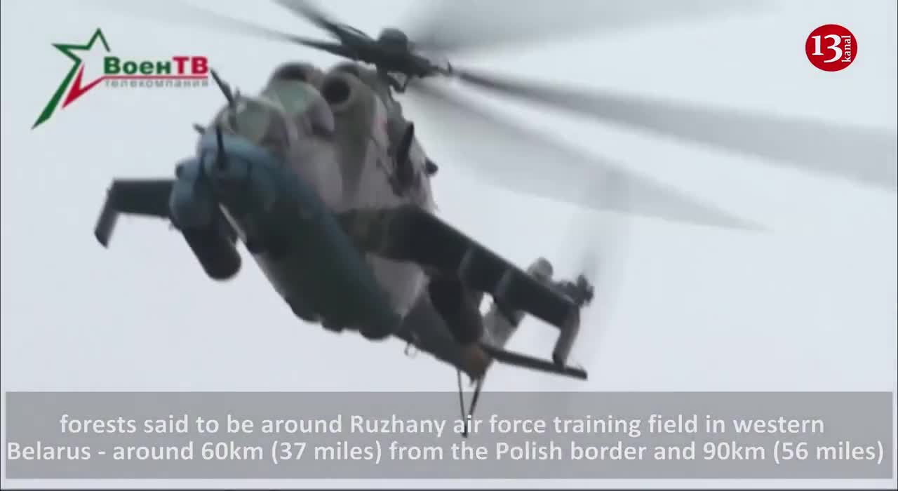 Russian, Belarusian air forces simulate battles in skies above western Belarus