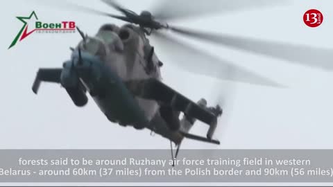 Russian, Belarusian air forces simulate battles in skies above western Belarus