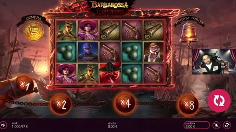 Barbarossa Revenge!! Xmax Preparation #casino #slot