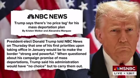 LOL: MSNBC Is MELTING DOWN Over Mass Deportations