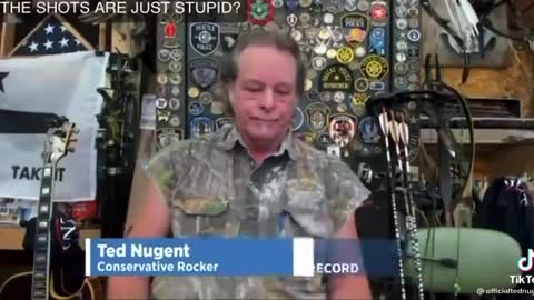 Ted Nugent peaking to the sheeple.