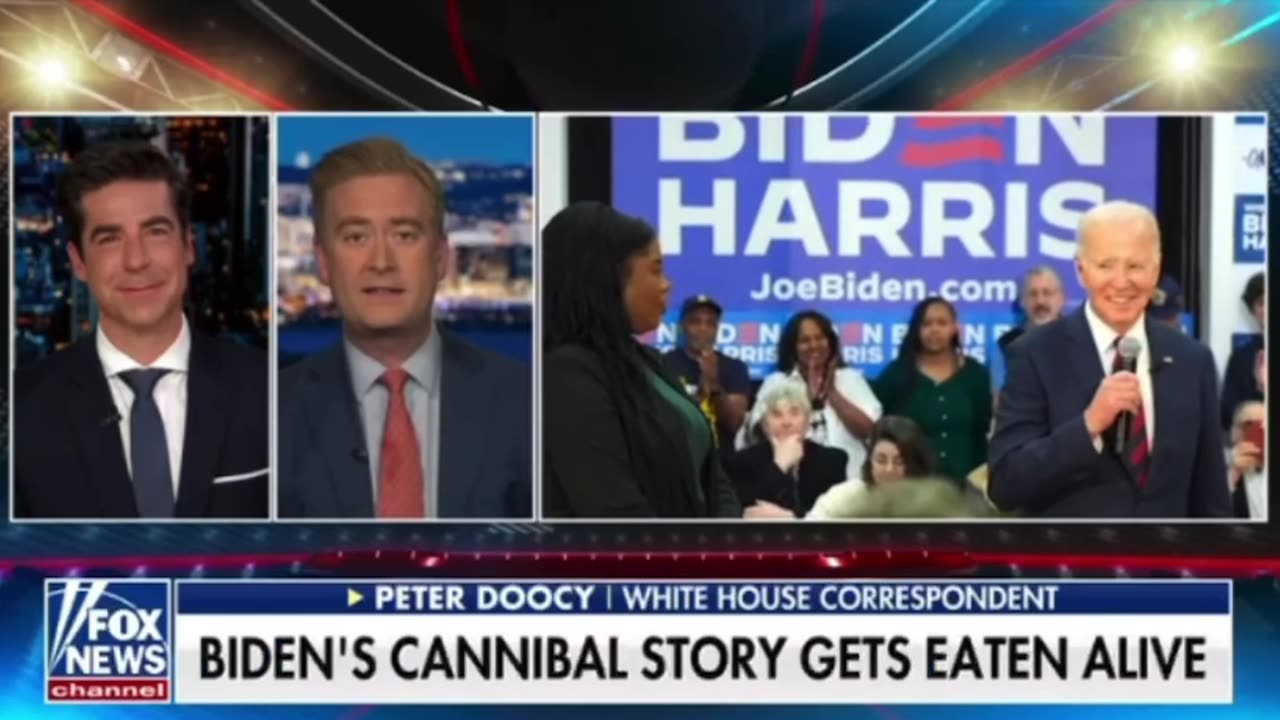 Biden’s cannibal story gets eaten alive