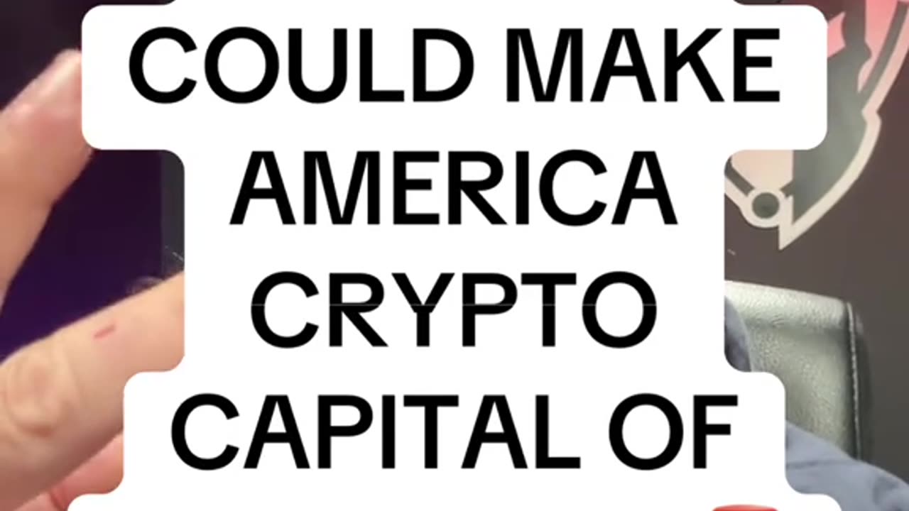 Trump could make America the crypto capital of the world!