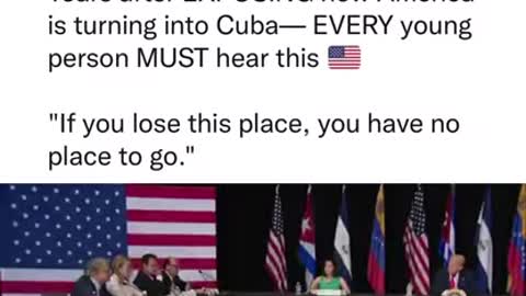 FLASHBACK: Cuban survivor of Communism nearly leaves Trump in Tears