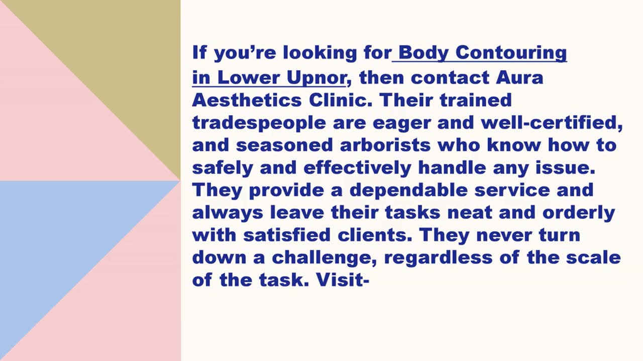 Best Body Contouring in Lower Upnor