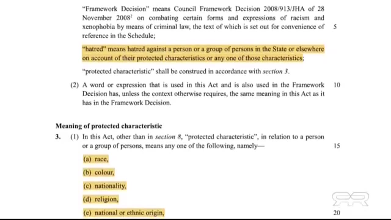 Irish Hate Laws to Enforce Cultural Suicide