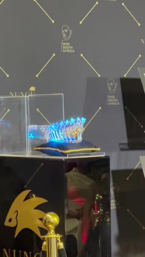 A closer look at the new Miss South Africa crown