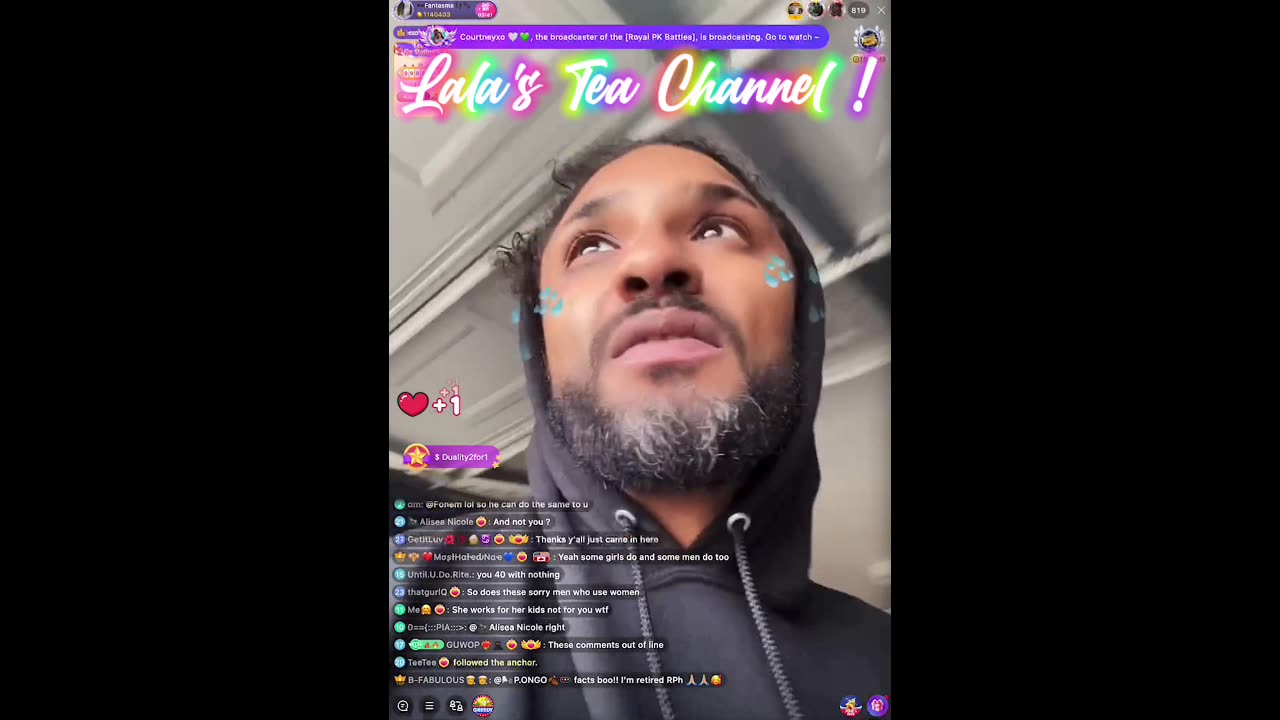 - MEZMERIZ ; GETS PUT OUT !