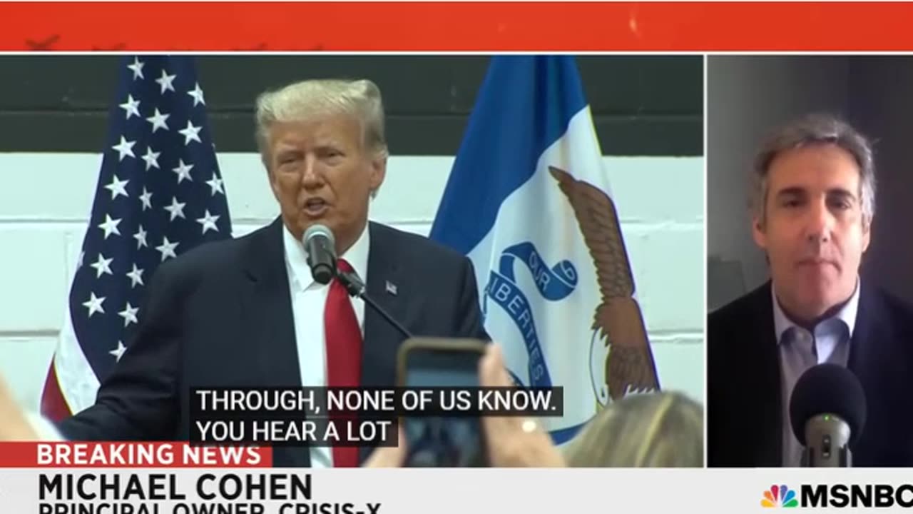 Michael Cohen reacts to Trump's indictment in the classified documents case
