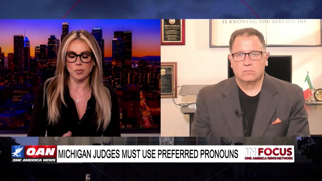 IN FOCUS: Michigan Supreme Court Adopts Pronoun Rule with Bob Bianchi - OAN