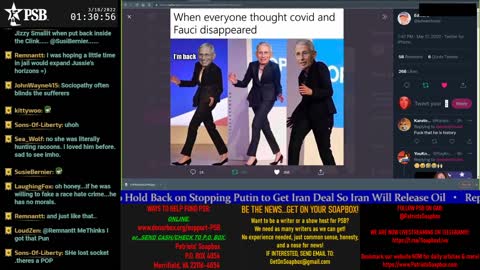 2022-03-18 01:00 EDT - A Dose of Truth: with Digital Warrior